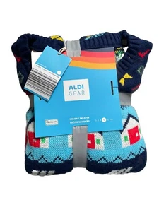 2023 Aldi Gear Holiday Christmas Sweater Size LARGE Style 2 - Picture 1 of 12