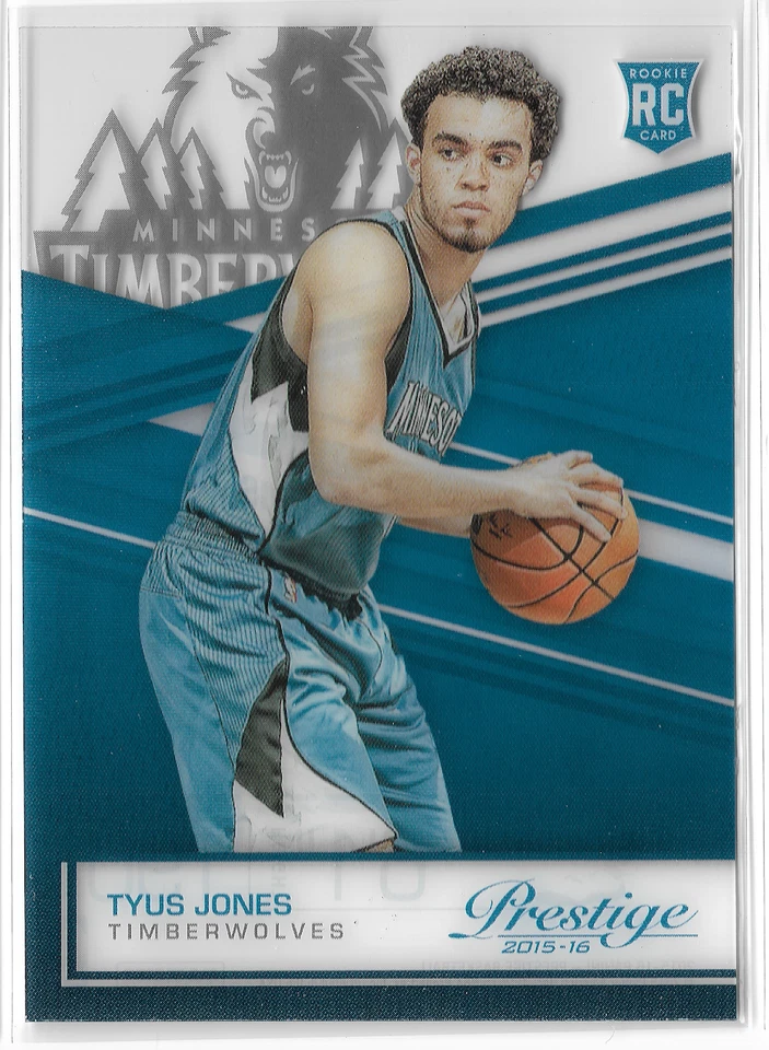 2015-16 Prestige Acetate Rookies #18 Tyus Jones RC Minnesota Timberwolves Duke - Image 1 of 2