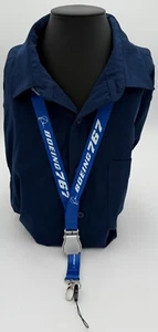 Boeing 767 Aviation Lanyard Seat Belt Buckle pilot id Flight Crew HIGH QUALITY - Picture 1 of 3