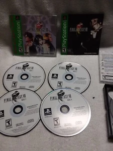 Final Fantasy VIII 8 - Discos Sueltos Solo PS1 Disco Completo Juego de 4 Discos - Imagen 1 de 13