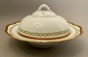 Rare O.&E.G.O.&E.G. Royal Austria Vented & Domed Serving Bowl / Crepe Warmer - Picture 1 of 8