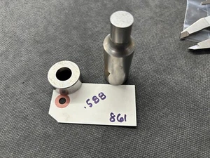 Punch & Die - DiAcro Di-Acro Roper Whitney Thor Pexto - .588 Round  #861 - Picture 1 of 5