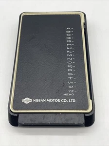 Rare Nissan Motor Datsun Model Vintage Car Telephone Address Index List Finder - Picture 1 of 10