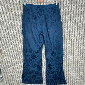 Damen großblau Everest Dragon orientalische bestickte hochtaille Fackel Beinhose - Bild 1 von 11