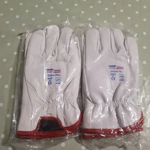 2 Pairs Of  Quality Leather Drivers Gloves.size 10 - Picture 1 of 3