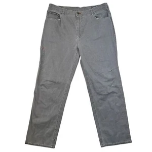Orvis Trout Bum Pants Mens 40x32 Gray Utility Carpenter Relaxed Fit Outdoor - Picture 1 of 16