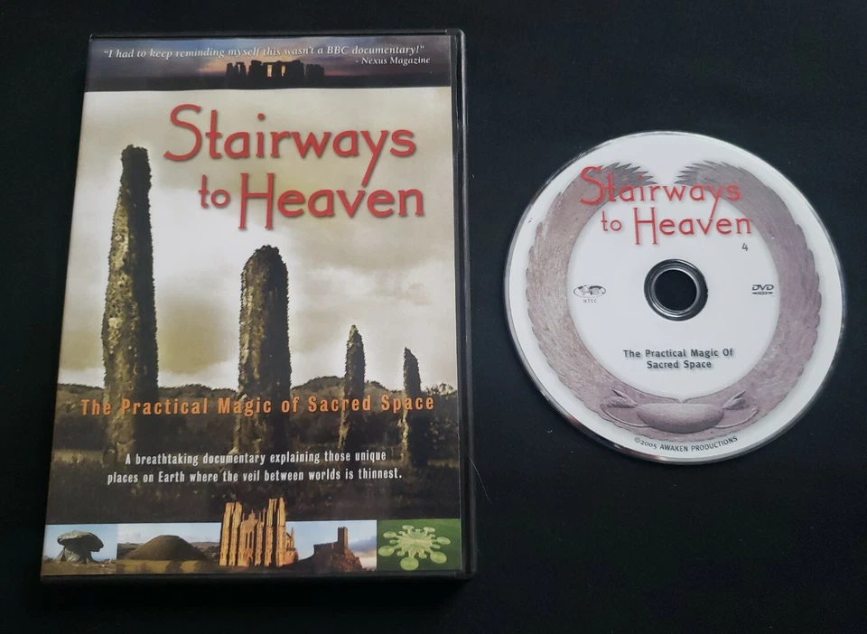 Stairways to Heaven: The Practical Magic of Sacred Space (DVD, 2005) movie film - Image 1 of 1