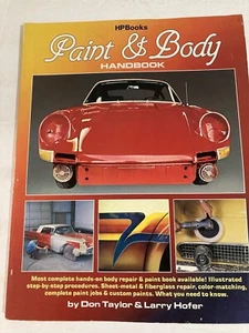 Auto HP Books Paint & Body Handbook by Don Taylor & Larry Hofer - Picture 1 of 8