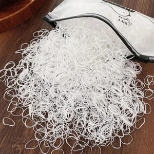 1000 Mini Ponios para el Cabello Ponios Bandas Elásticas Infinitas Bobbles Bebé Niña Bandas para el Cabello - Imagen 1 de 7