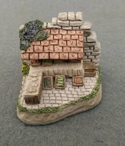 David Winter cottage sculpture Hine box coa vtg figurine cameo 1991 Market Day - Picture 1 of 12