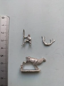 WOOD ELF ELK RIDER/ 15MM/18MM METAL MINIATURE P160 - Imagen 1 de 1