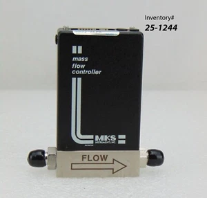 Controlador de flujo másico MKS 1160B-000050RV-SPCAL 2 SLPM N2 *usado funcionando  - Imagen 1 de 6