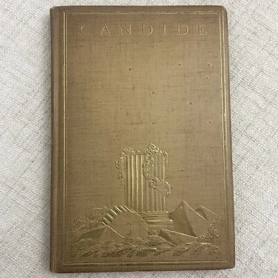 1928 Candide by Voltaire Limited Edition #1455/1470 Signed by Rockwell Kent Foto 1 de 4
