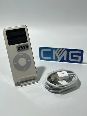 Apple iPod nano 1. Generation 4GB weiß 1G 1st Gen Modell 2005 Rarität coll #0518 - Bild 1 von 4