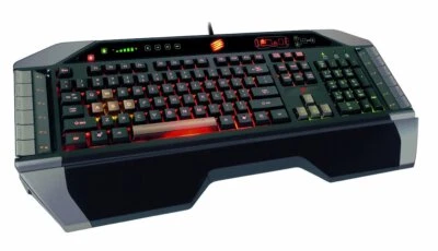 Mad Catz Saitek Cyborg V.7 Pro Gaming Keyboard Tastatur beleuchtet Anti-Ghosting - Bild 1 von 4