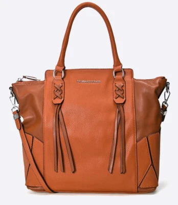 NUEVO CON ETIQUETAS TRUSSARDI JEANS Bolso de Mano Conyac Shopper Bolso de Hombro Italia Foto 1 de 4