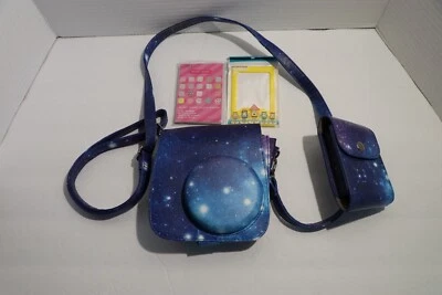 Funda Bandolera Fujifilm Instax Galaxy Estampada Correa con Marco para Tarjeta Fotográfica Foto 1 de 4