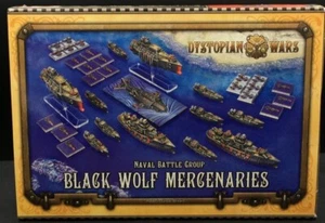 RARE Black Wolf Mercenaries NAVAL BATTLE GROUP oop Dystopian Wars Spartan Games - Picture 1 of 1