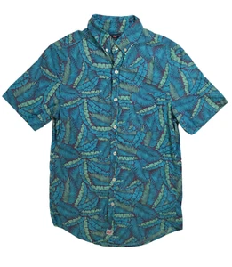 Camisa Murray Vineyard Vines Para Hombre Botones Calce Ajustado Azul Ballena Palmeras XS - Imagen 1 de 6