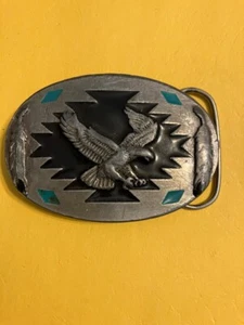 Arroyo Grande Weißkopfseeadler Zinn Gürtelschnalle AG87 -1993 Made in USA - Bild 1 von 2