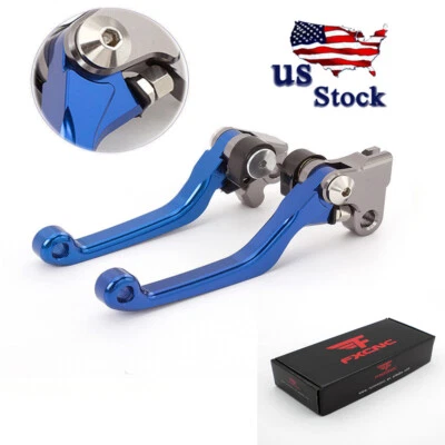 Azul para Yamaha XT250X TRICKER 2006-2016 2017 CNC palancas de embrague de freno moto de cross Foto 1 de 4