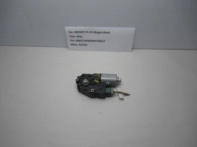 09-11 Infiniti FX35 Sunroof Sun Roof Moonroof Motor WR09B75AA OEM - Image 1 of 4