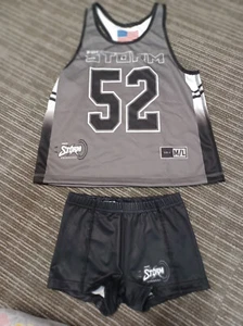 Foco Storm Girls Lacrosse Uniform Reversible Mesh Jersey T-shirt M/L with Short - Picture 1 of 16