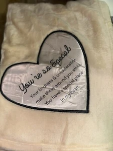 Soft & Cozy Special Comfort Throw Blanket - Ivory - Picture 1 of 1