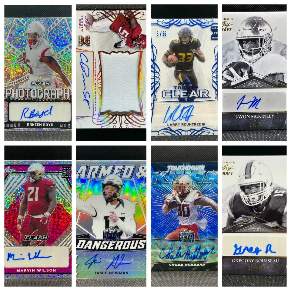 2021 Leaf Footbal AUTOS - Parallels / RPAs / SPs - Pick Your Card + 20% Off 3+ - Image 1 of 1