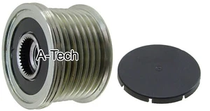 NEW  7-GROOVE  CLUTCH PULLEY W/CAP FOR BMW 120i L4 2.0L BOSCH DENSO ALTERNATOR - Picture 1 of 1