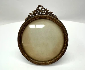 Antique Brass Picture Photo Frame c1900 - Picture 1 of 10