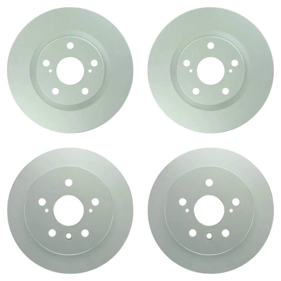 Kit de pastillas de freno de disco rotores delanteros traseros Bosch QuietCast para Toyota Avalon Camry Foto 1 de 1