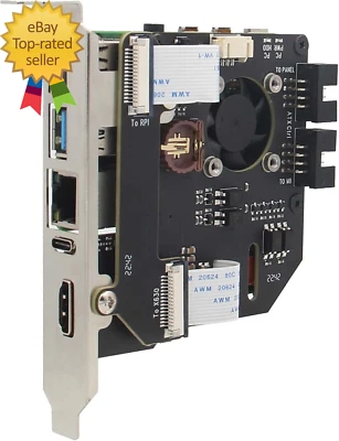 KVM-A8 Pcie Version für Raspberry Pi 4 Model B KVM over IP Unterstützung KVM V3 - Bild 1 von 4