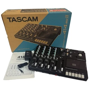 TASCAM 414MKII Portastudio Cassette MTR Tested Power On With Box Manual Japan - Picture 1 of 10
