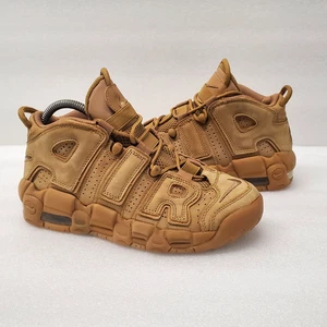 Nike Air Sneakers Boy's More Uptempo Flax GS 922845-200 size 5.5Y - Picture 1 of 9