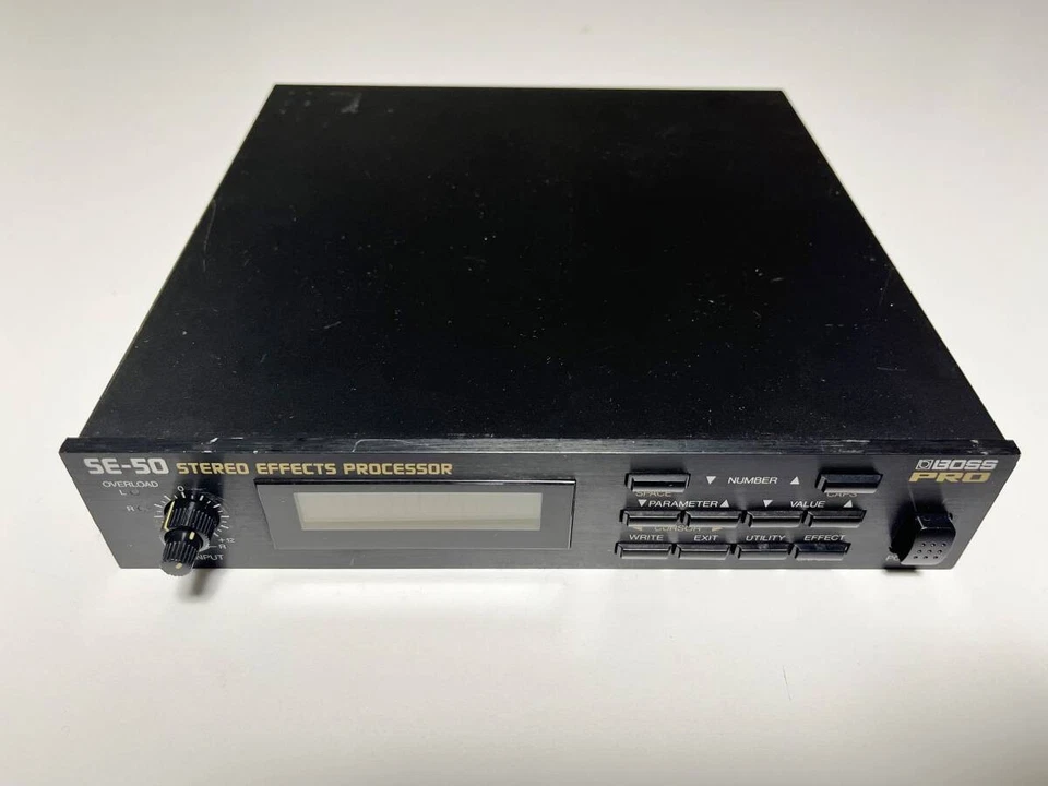 Vintage BOSS SE-50 Multi-Effects Processor Vocoder Unit Japan Tested Works Well - Image 1 of 3