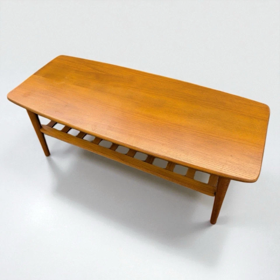 Teak Mid Century Coffee Table danish mcm promo - Image 1 of 4