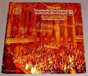 NEW P.O. RICCARDO MUTI QUAD LP - MOZART 25, 29 - Picture 1 of 1