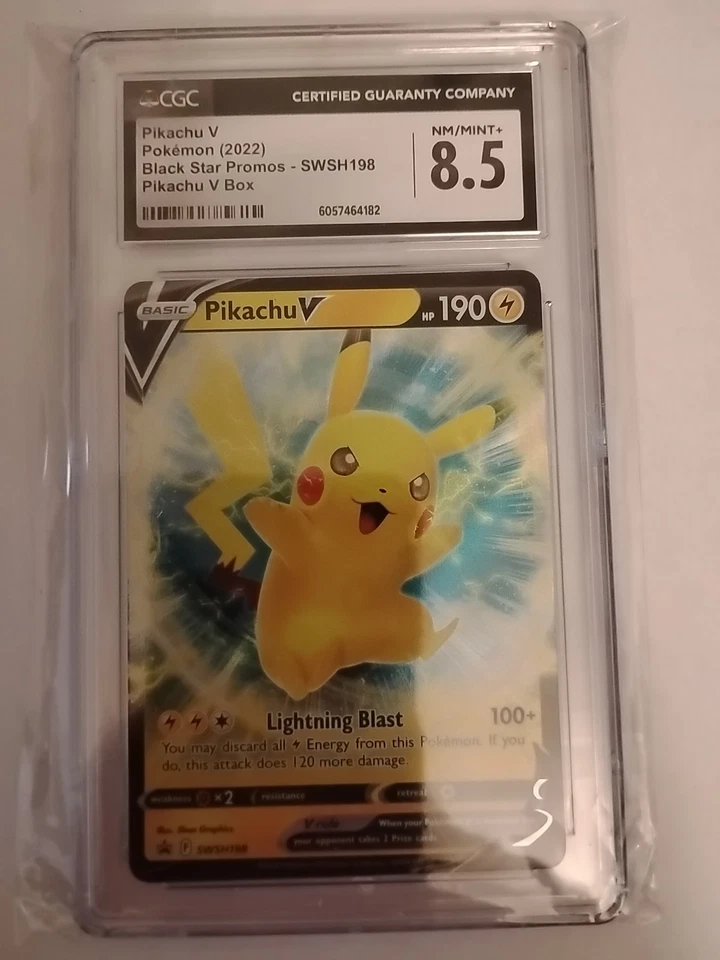 Pikachu V SWSH198 SWSH: Sword & Shield Promo Cards Holo - Image 1 of 1
