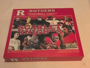 RUTGERS SCARLET KNIGHTS Football Vault  Thomas J. Frusciano With Slipcase - Picture 1 of 6