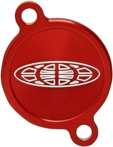 Pro Circuit Moto Motorcycle Oil Filter Cover Red For Kawasaki KX450F - 16-20 - Picture 1 of 1