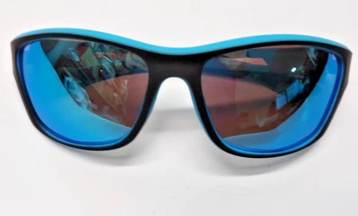 Очки солнцезащитные KUGUAOK прозрачные серые с полным ободком синие зеркальные тактические поляризованные рыболовные - Изображение 1 из 4