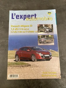 RTA revue technique EA N°500 RENAULT MEGANE 3 1.5 1.9 dCi   J40 - Bild 1 von 1