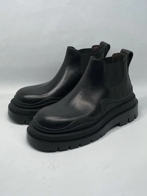 Botines Chelsea Bottega Veneta Tire de cuero talla 37,5 Foto 1 de 4