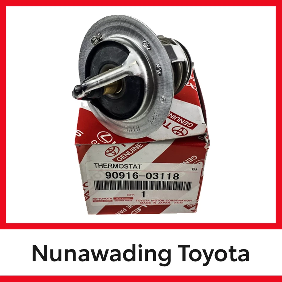 Genuine Toyota Thermostat For Hilux Landcruiser Prado Hiace Fortuner 1KDFTV - image 1 of 4
