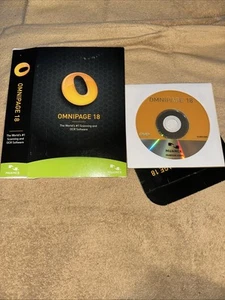 Nuance OMNIPAGE 18 DVD mit Seriennummer - Bild 1 von 6
