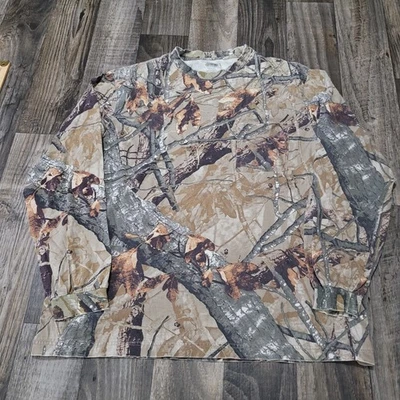 Outfitters Ridge Camo Shirt Men's XL Hunting Camouflage Long Sleeve 3-D Fusion - Image 1 of 4