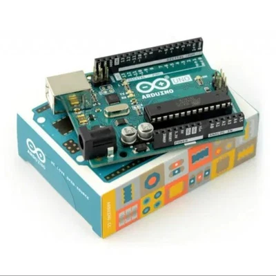 ARDUINO Uno R3 (New Boxed) + USB cable type A/B + Breadboard - Image 1 of 3