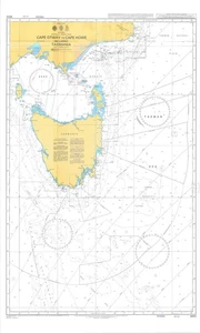 Almirantazgo 4644 Cabo Otway Howe Tasmania Australia Costa Sur Mapa Gráfico Marítimo - Imagen 1 de 7