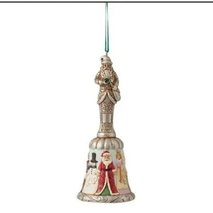 Jim Shore Santa a través de los años Heartwood Creek 20 aniversario campana adorno - Imagen 1 de 7